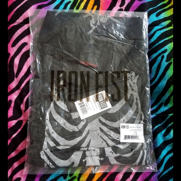 💀🖤𝕴𝖗𝖔𝖓 𝕱𝖎𝖘𝖙 Bone Deep Mesh Maxi Dress - Picture 4 of 5